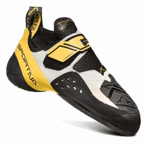 řešení Pánská Lezecká Bota Bílá žlutá La Sportovní Boty